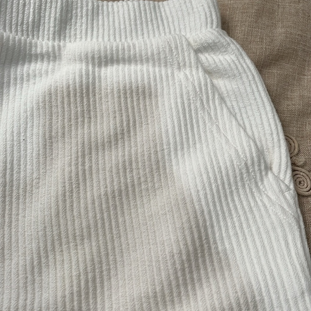 Gap Off White Rib Easy Shorts/NWT/Various - Picture 5 of 11